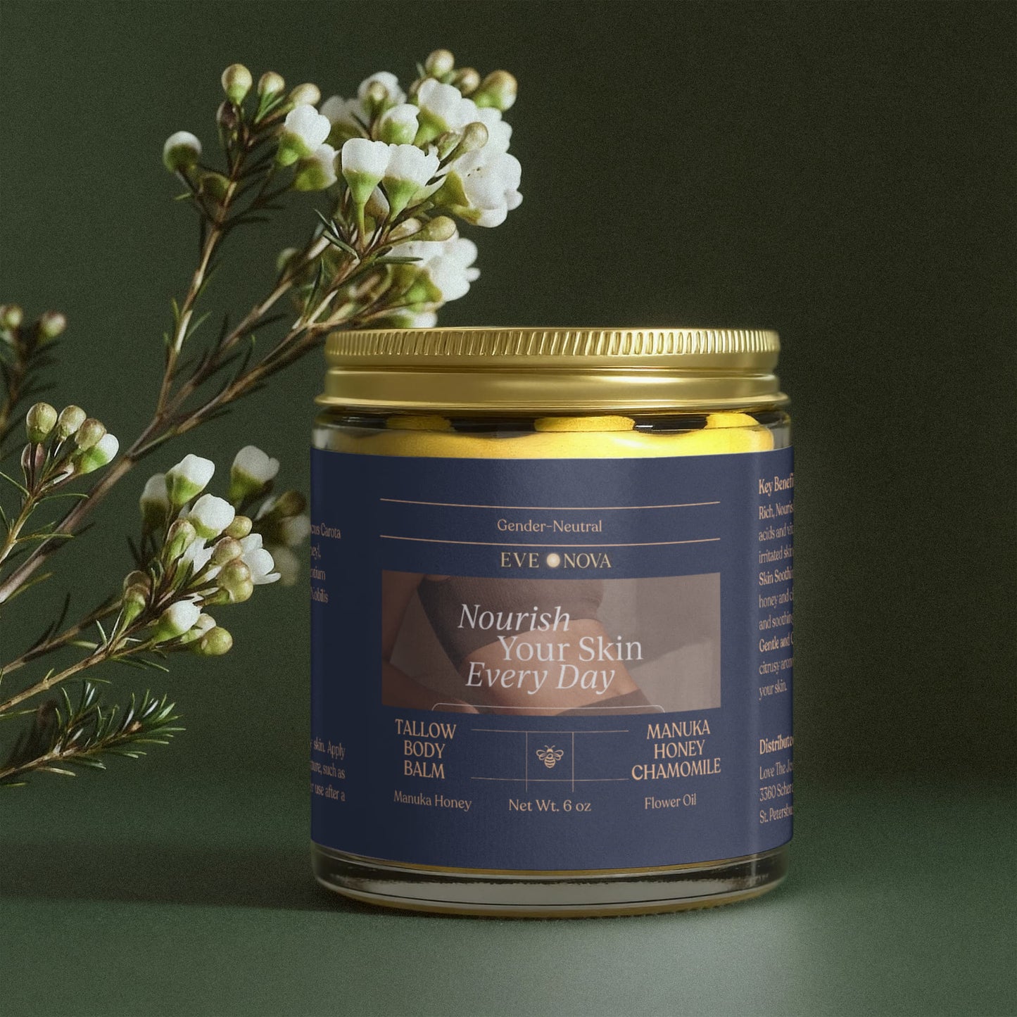 Manuka Honey Chamomile Tallow Body Balm