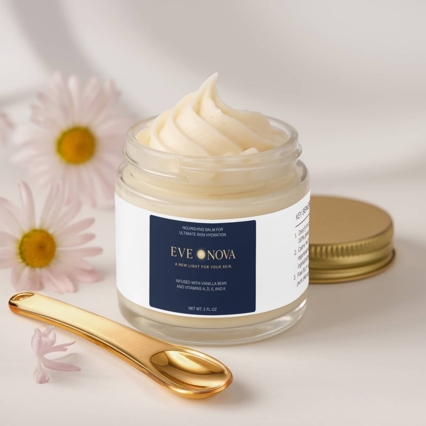 EVE NOVA/Whipped Grass-Fed Tallow Balm with Vanilla Bean
